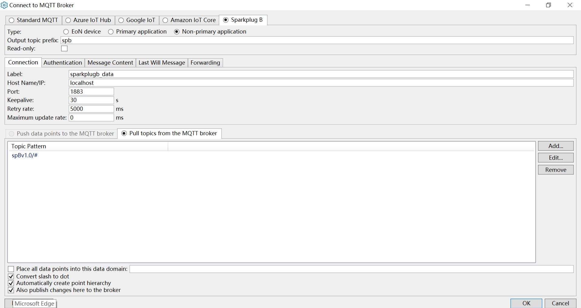 Cogent 连接示例 Neuron 文档
