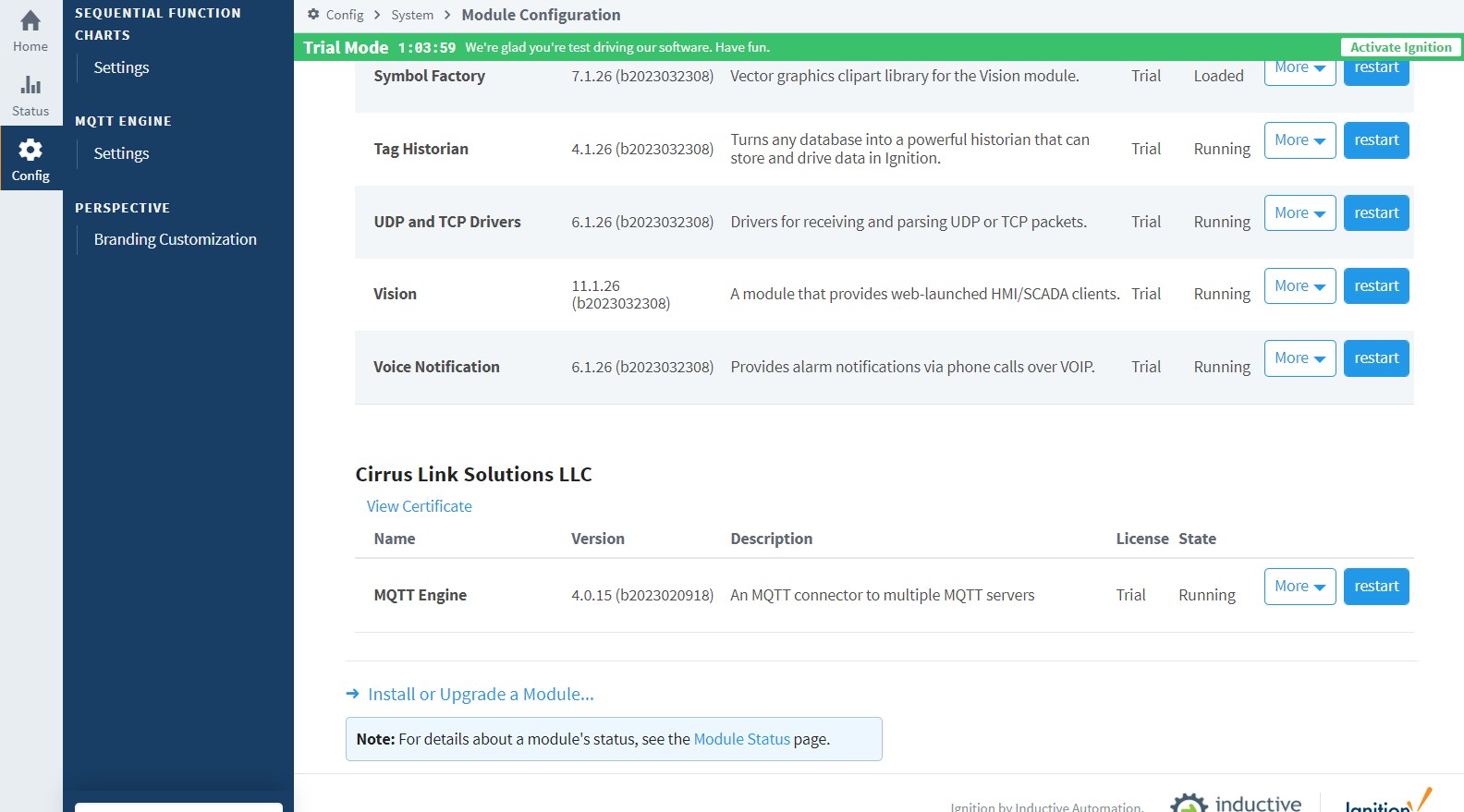 Ignition 连接示例 Neuron 文档