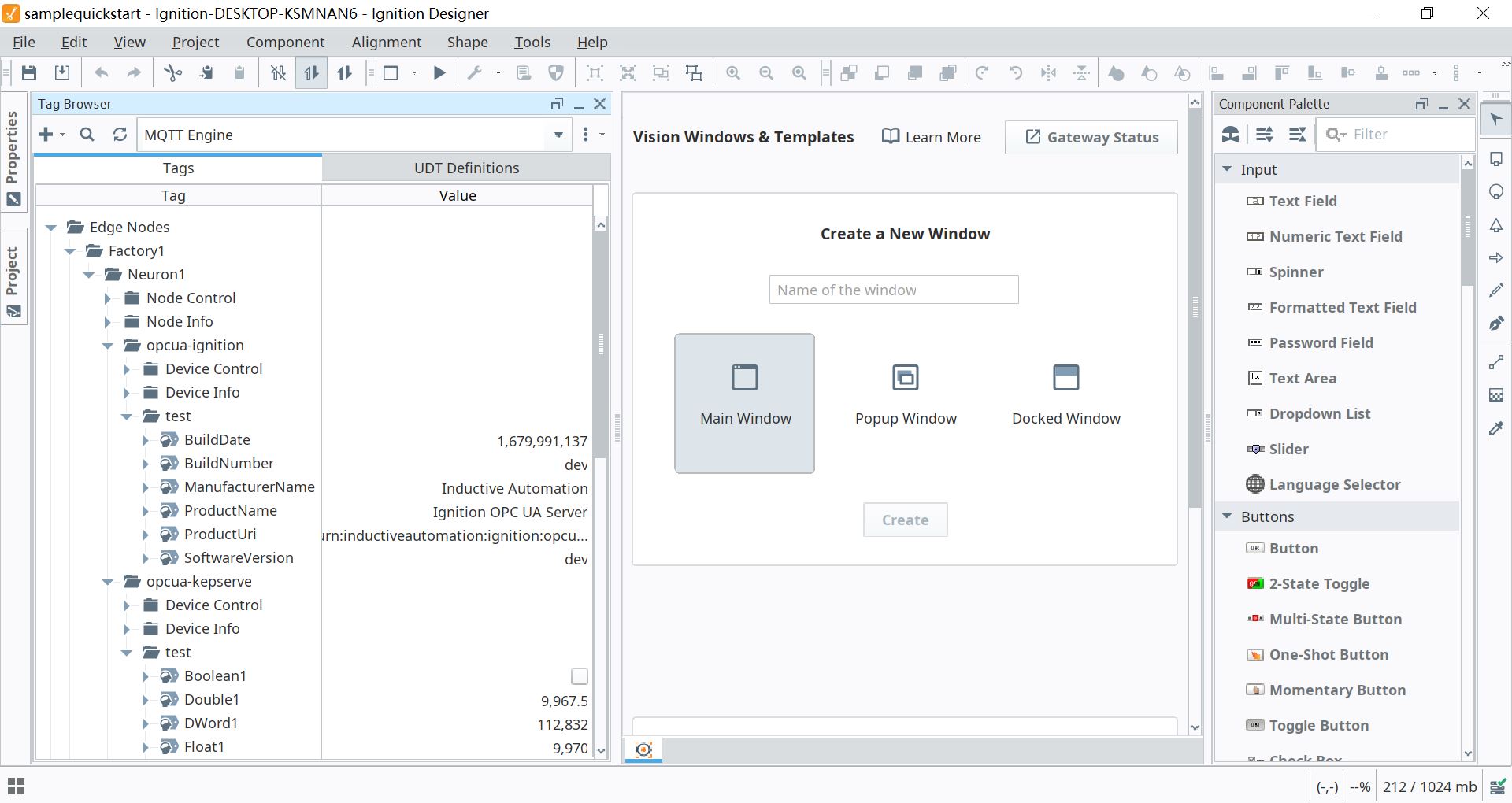 Ignition 连接示例 Neuron 文档
