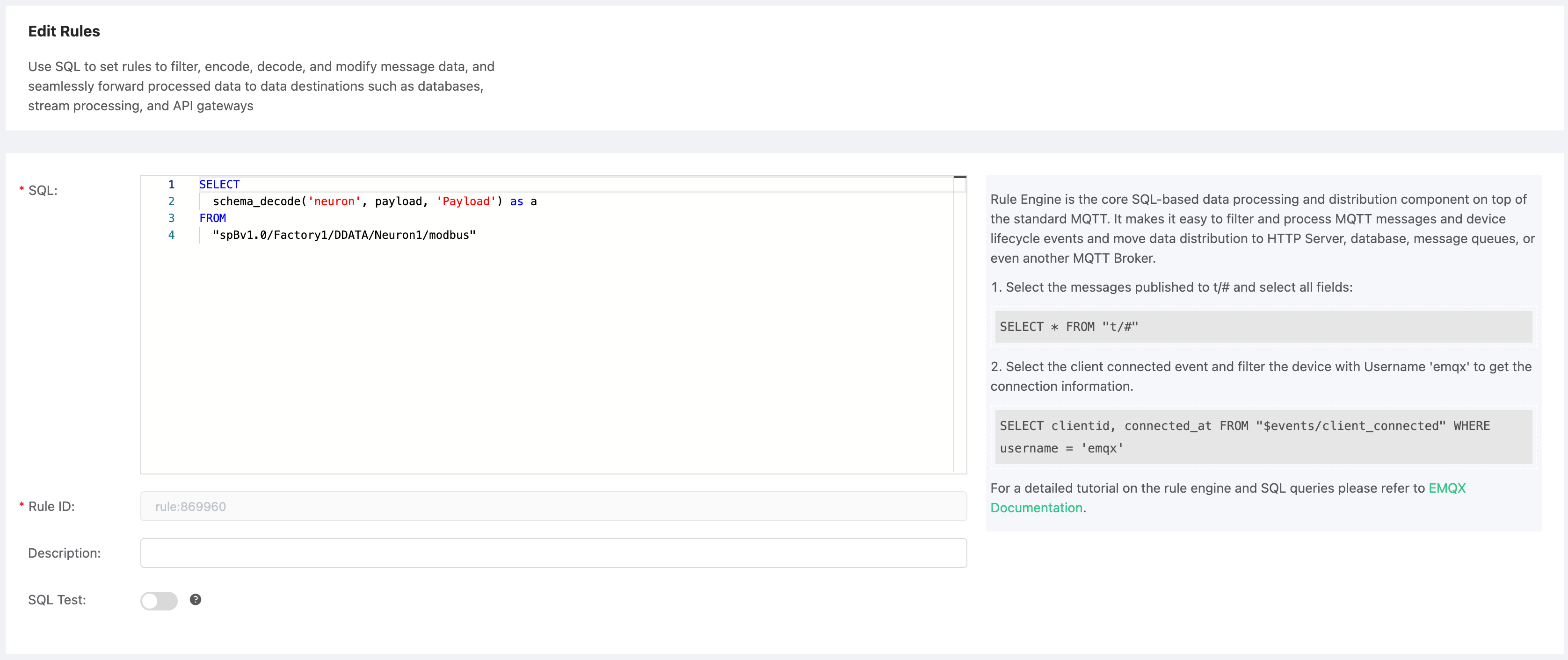 Sparkplug B Neuron 2.4 Documentation